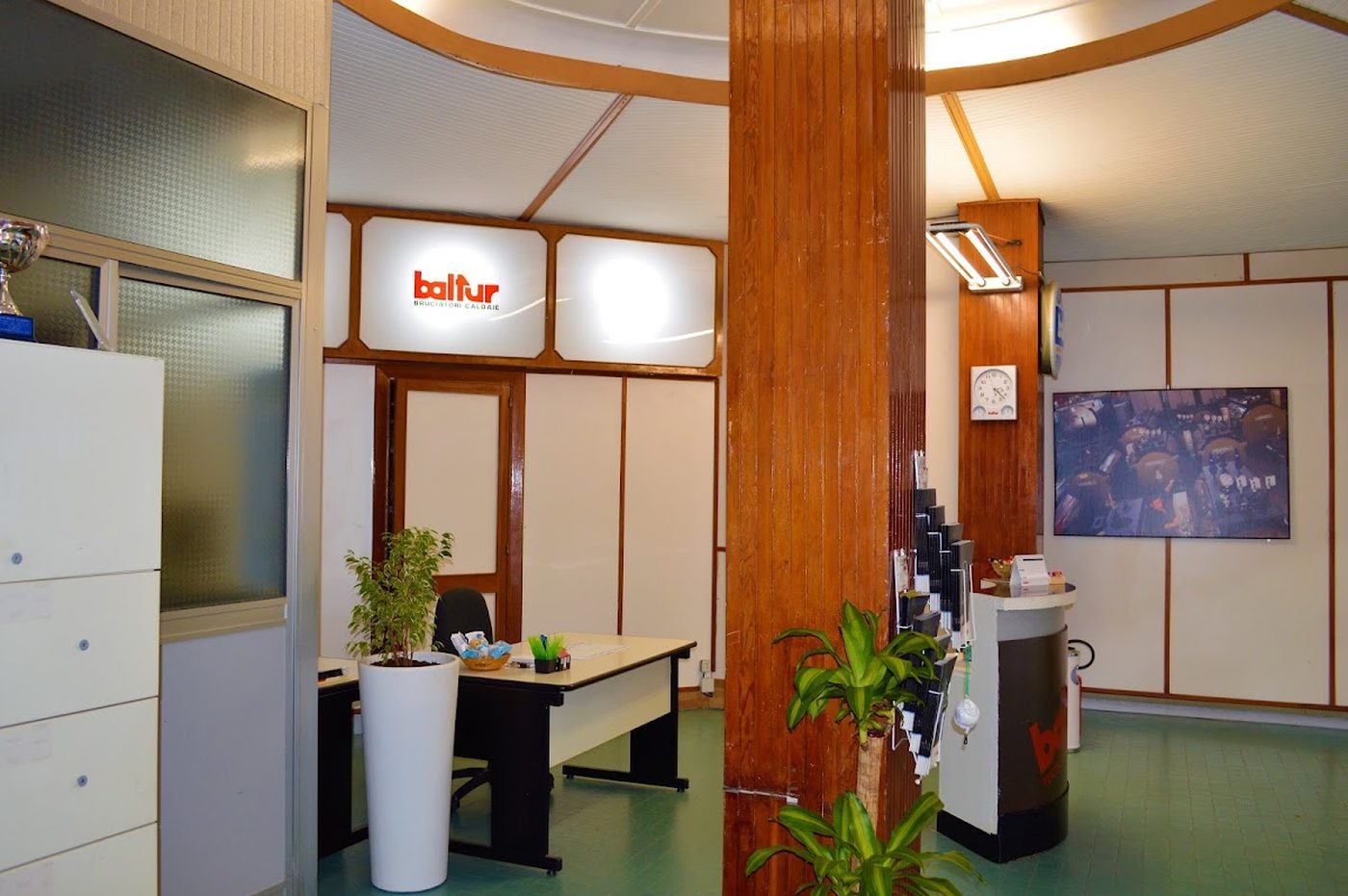 L'ufficio del centro assistenza GSM Baltur a Bari